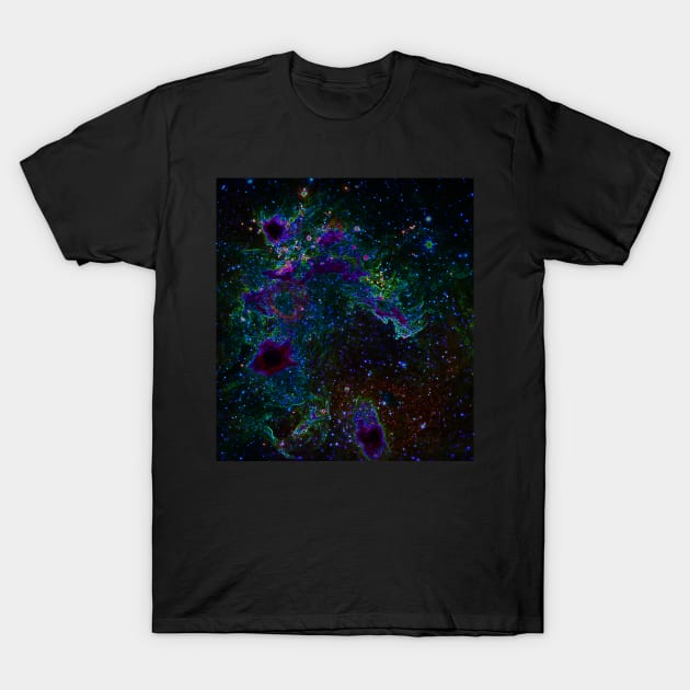 Black Panther Art - Glowing Edges 406 T-Shirt by The Black Panther